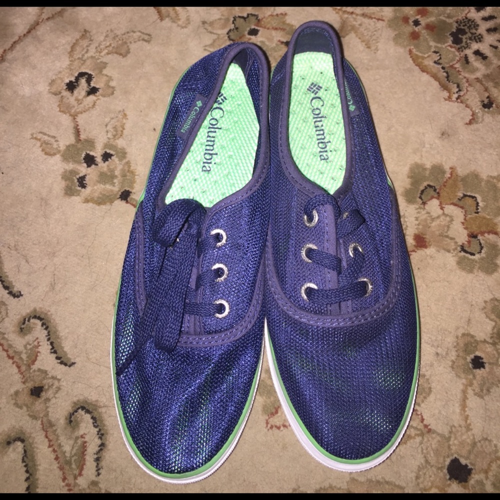 Columbia mesh boat shoes