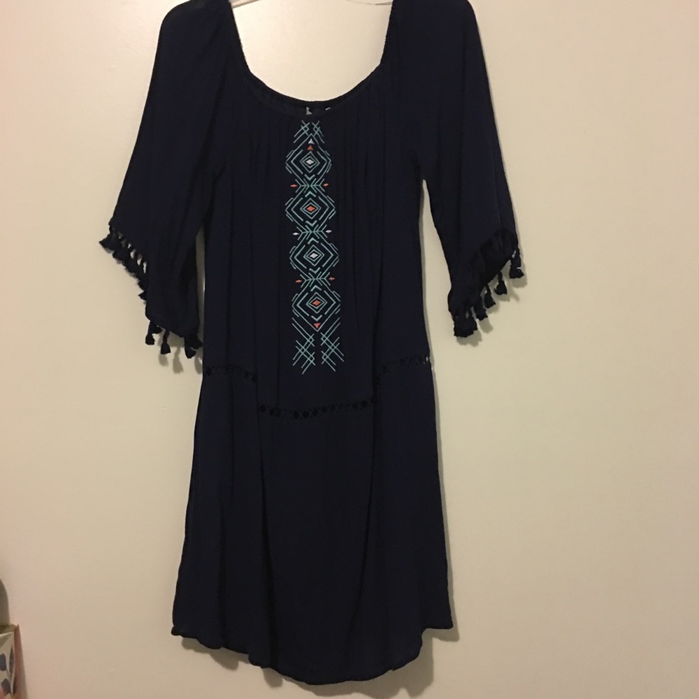 love FIRE Peasant dress