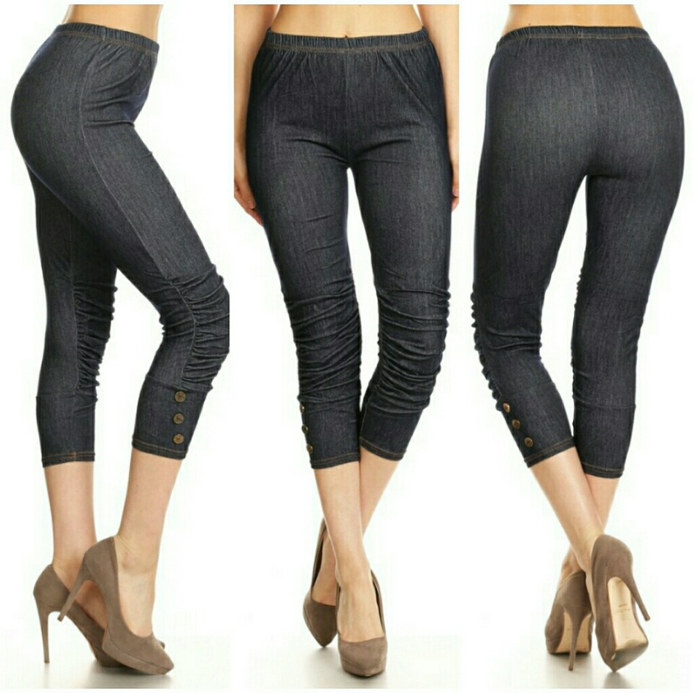 SALE!!! Denim Capri Jeggings
