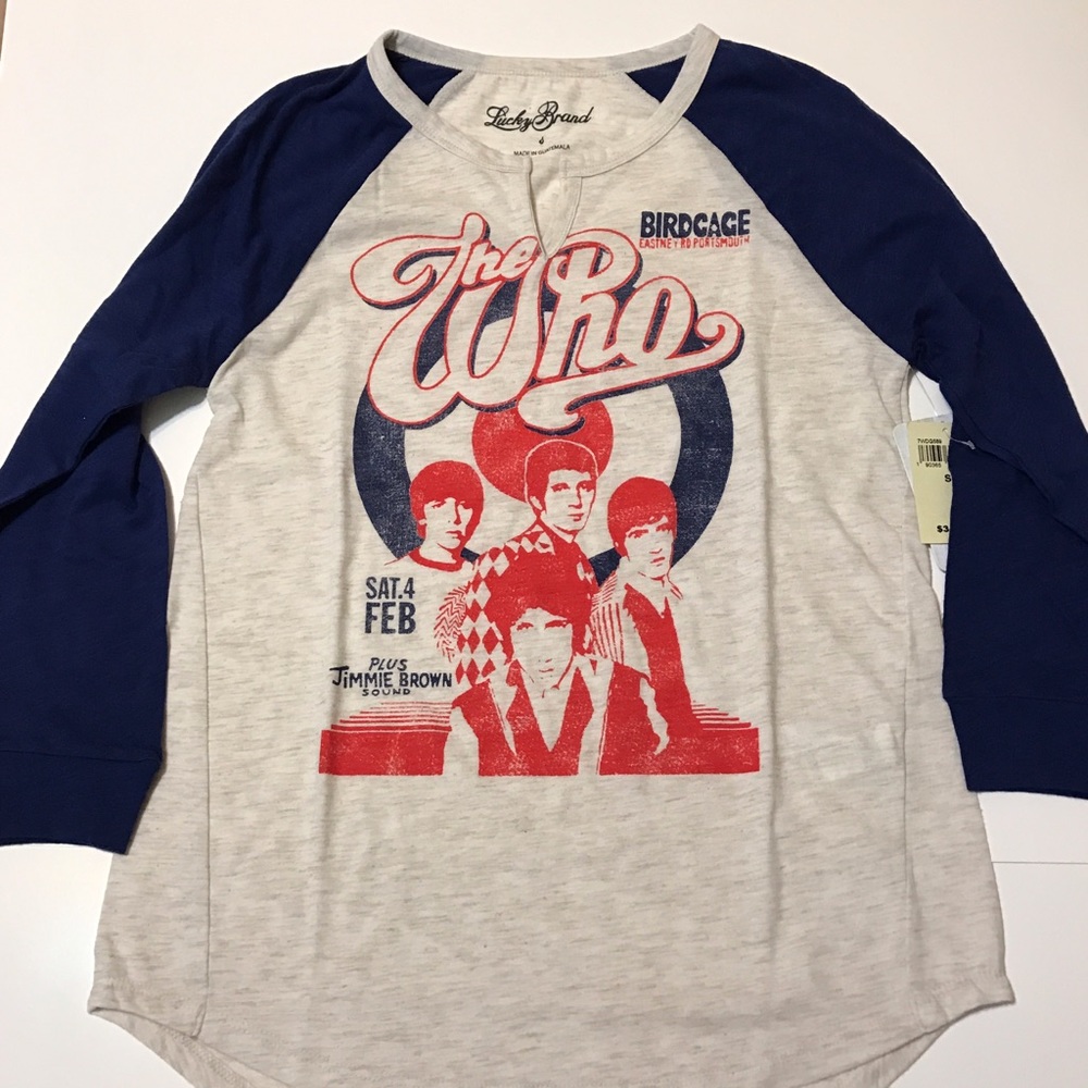 LUCKY BRAND The Who Birdcage Graphic Tshirt - Picture 2 of 8