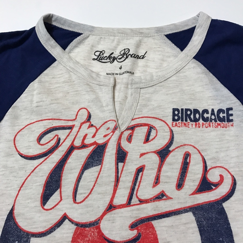 LUCKY BRAND The Who Birdcage Graphic Tshirt - Picture 3 of 8