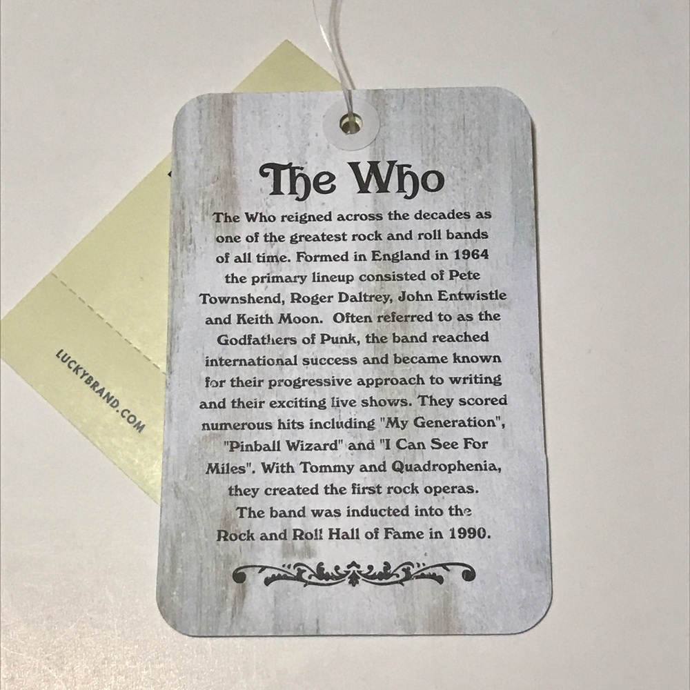 LUCKY BRAND The Who Birdcage Graphic Tshirt - Picture 6 of 8