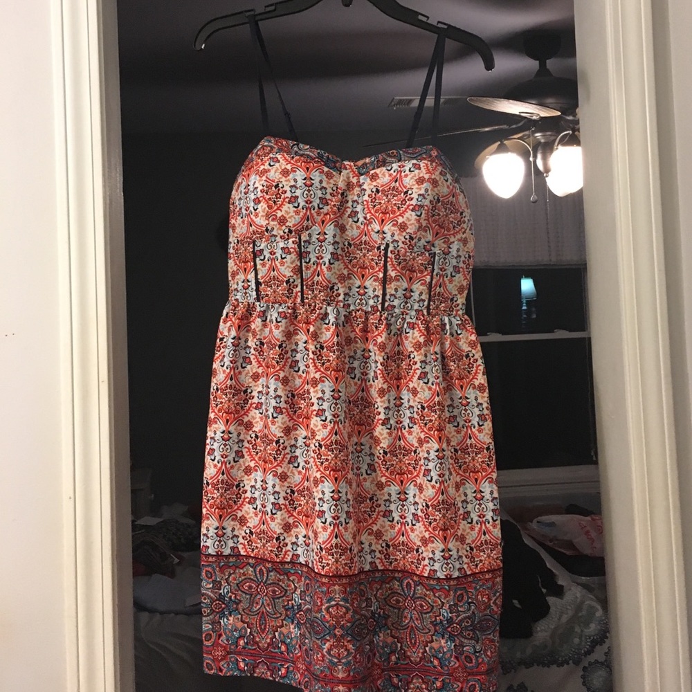 It's a strap or strapless dress