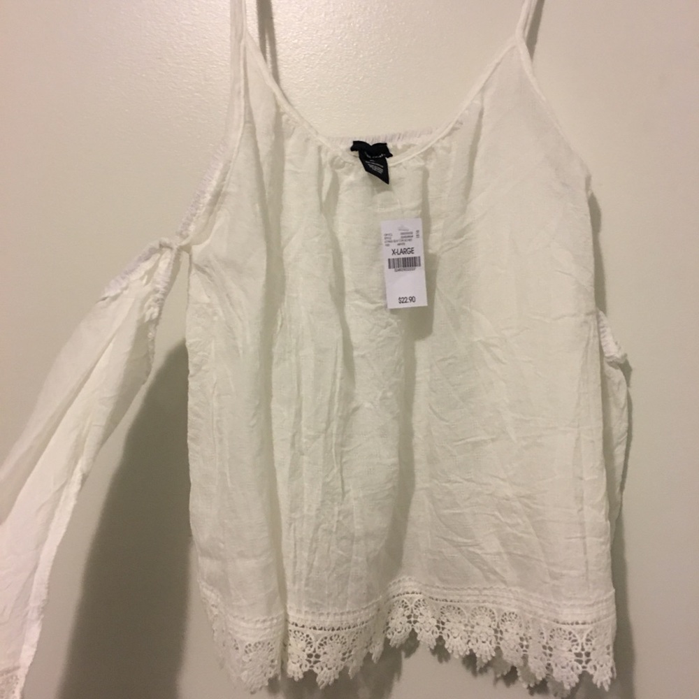 Cold shoulder beautiful blouse