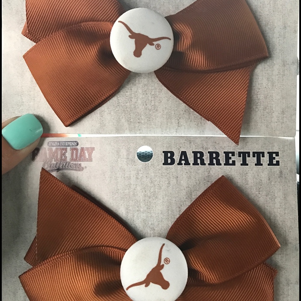 Texas longhorns hair bows