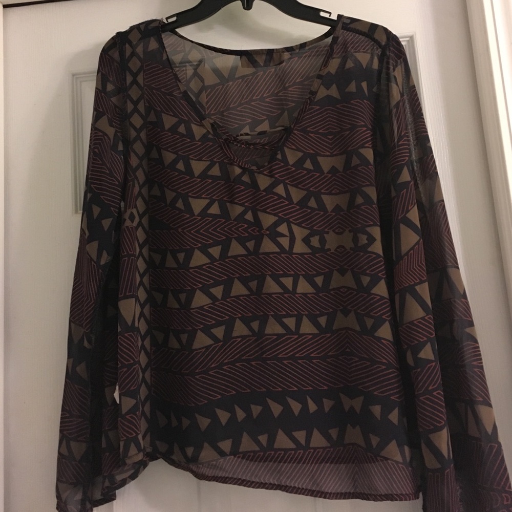 Cute sheer shirt