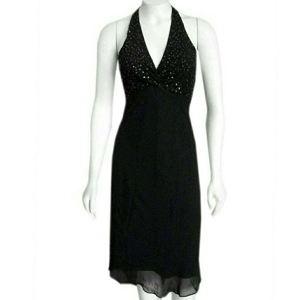 BCBG MAX AZRIA black cocktail dress