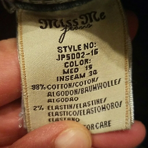 Miss Me Jeans. Size 25. Boot - Picture 6 of 6