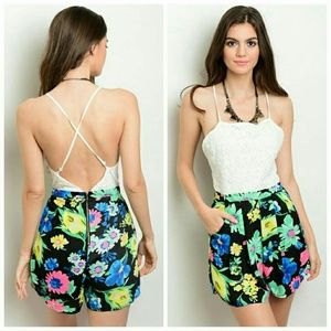 Flower romper