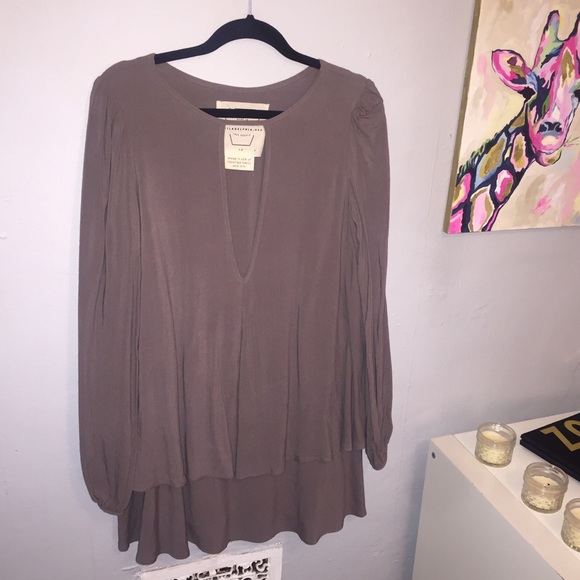 BNWOT Free People Grey/Lavender Dress. - Picture 3 of 3