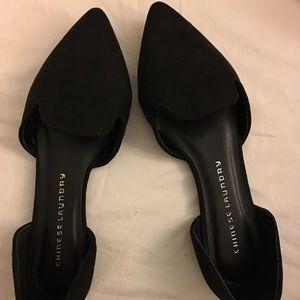 Chinese Laundry Black Flats