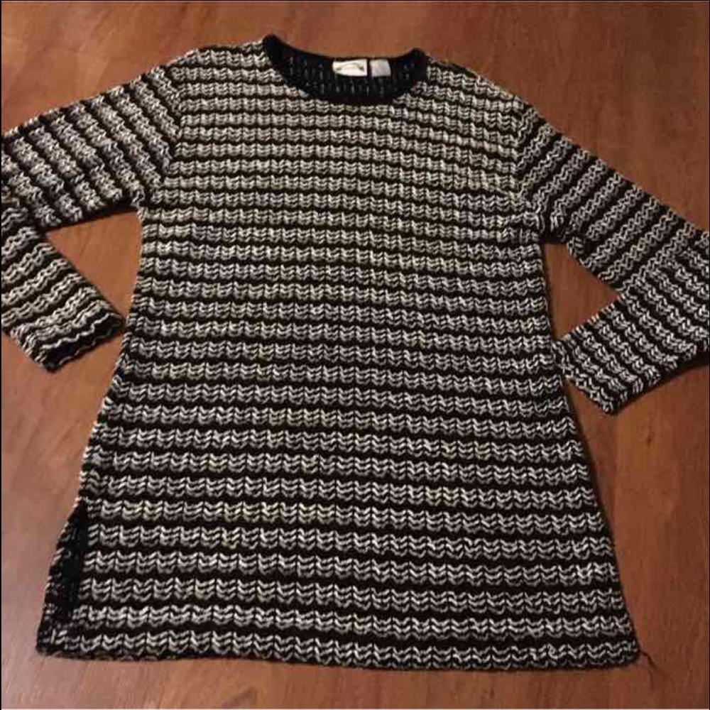 Retro sweater tunic