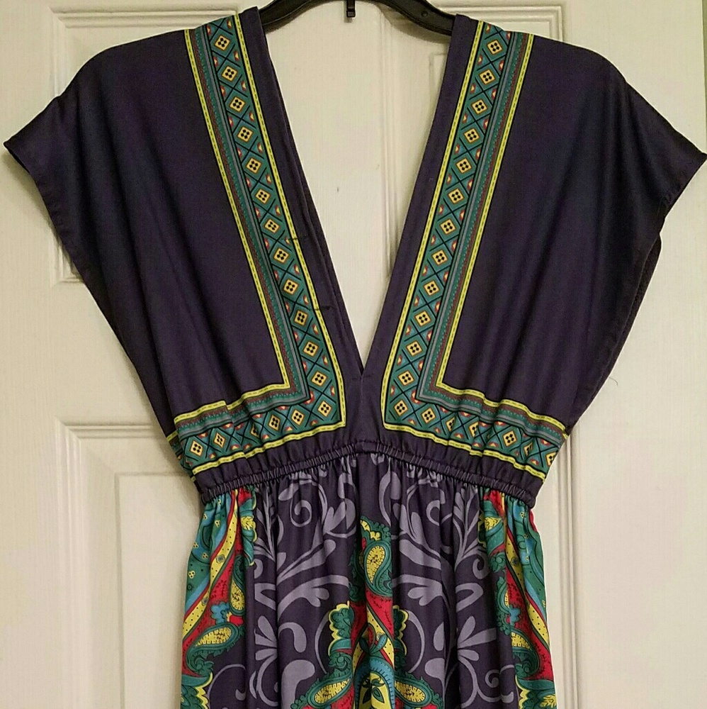 V-neck Dress