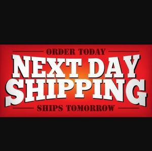 NEXT DAY SHIPPING