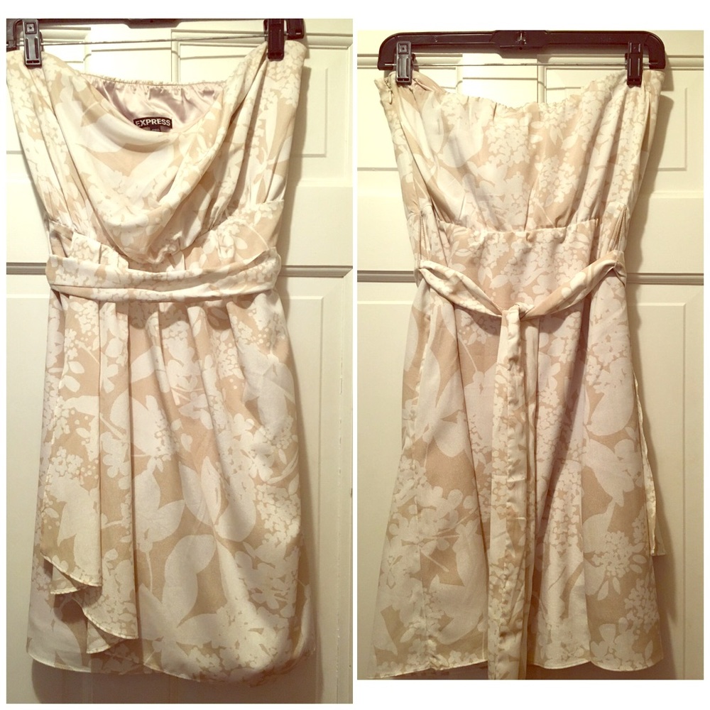 Floral Cream Express dress!