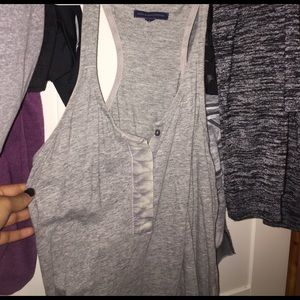 Gray tank top