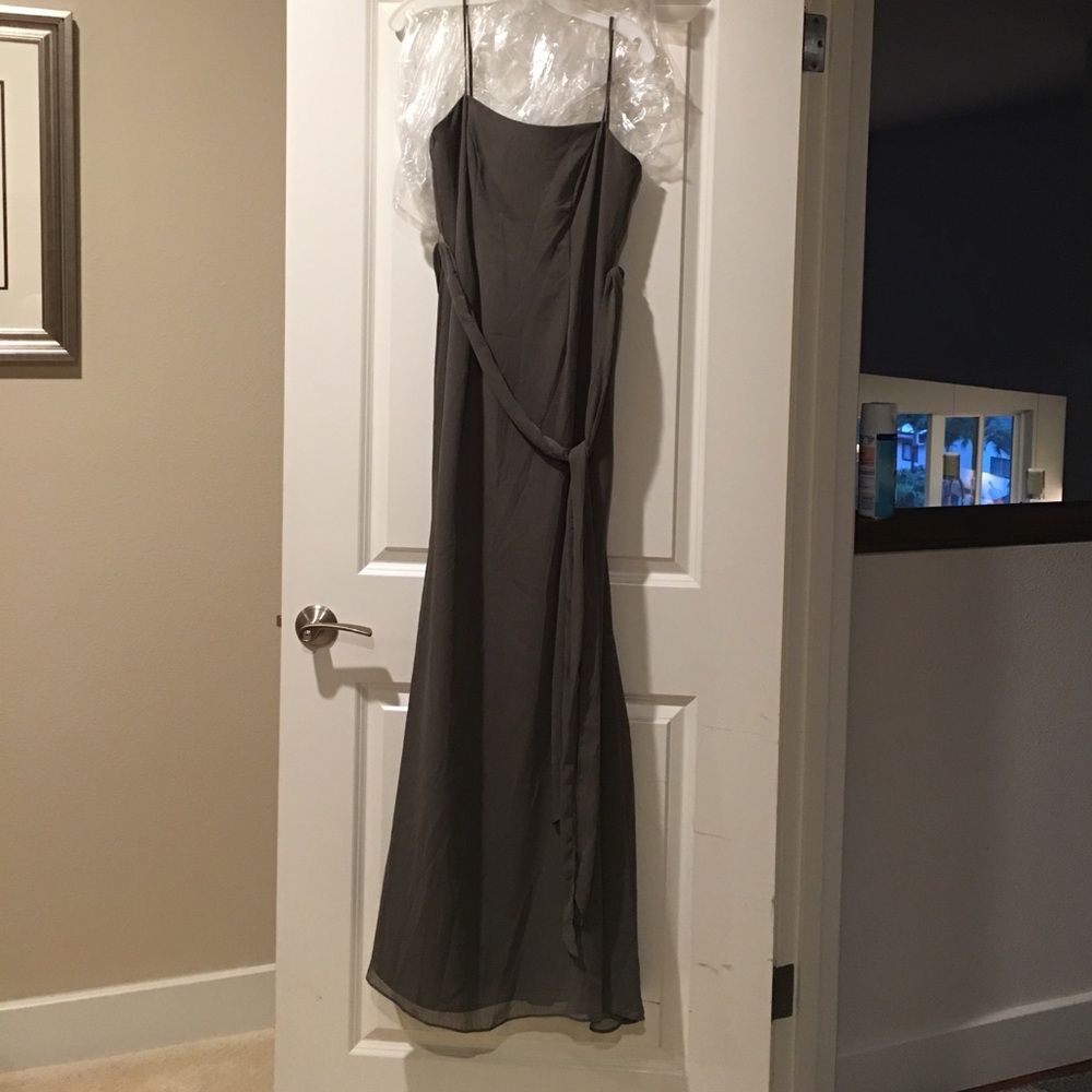 Vera Wang David's Bridal chiffon dress