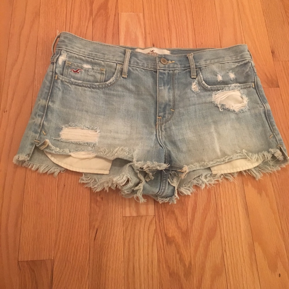 Hollister Distressed Denim Shorts