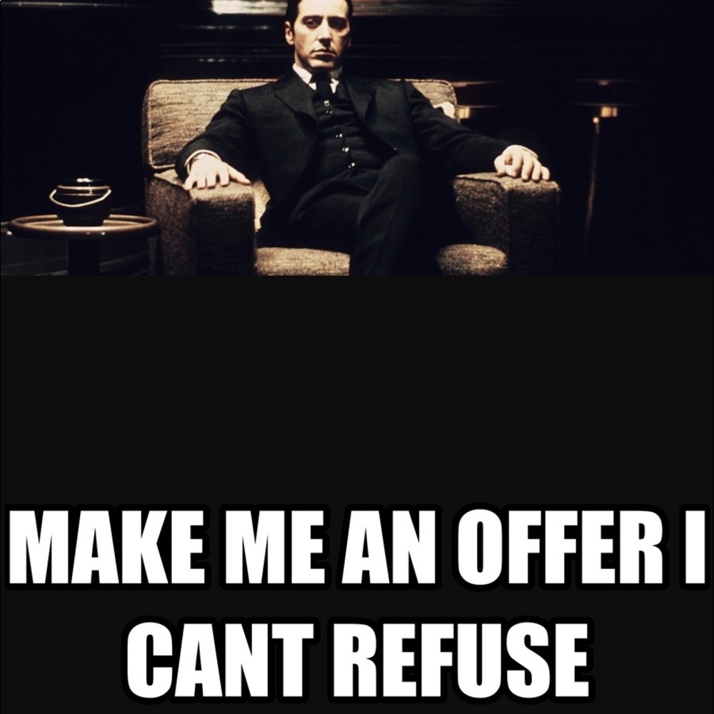 SEND ANY REASONABLE OFFERS