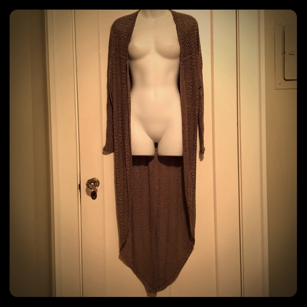 Urban Outfitters Ecote Long Maxi Duster Sweater