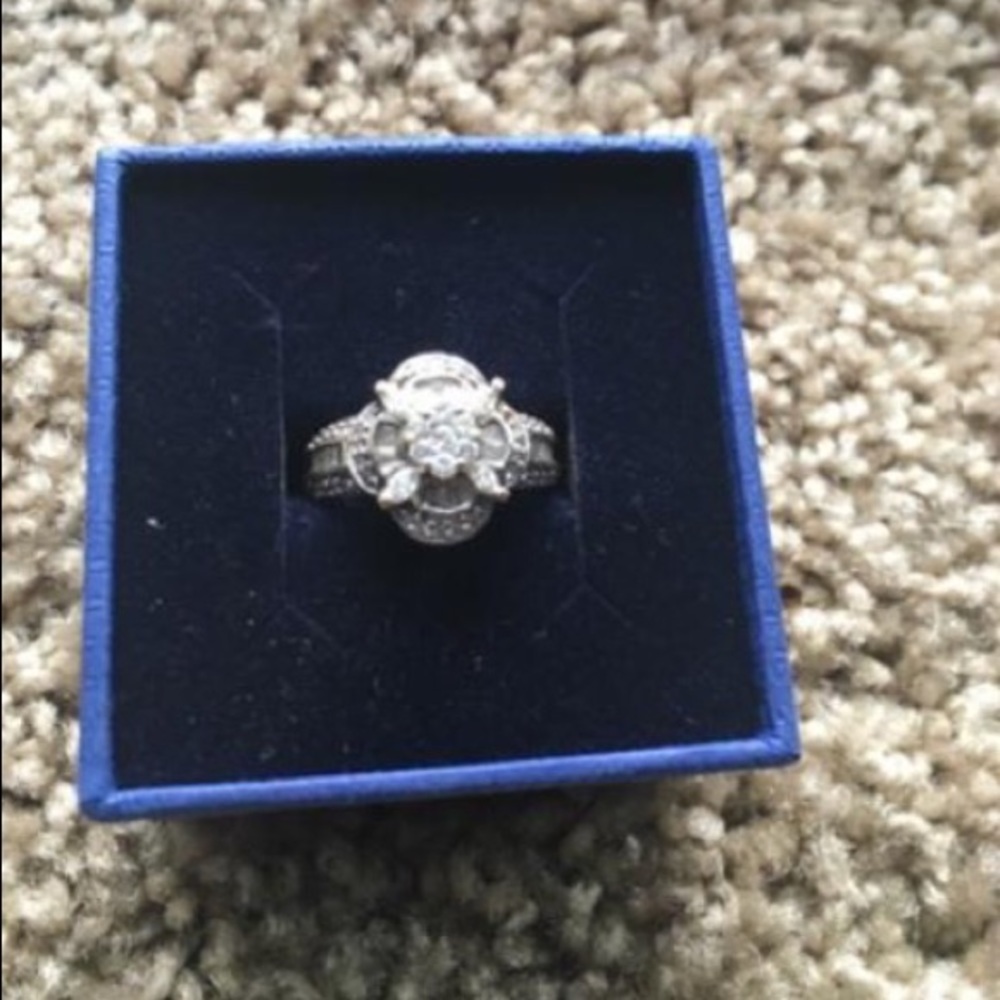 Engagement ring 24k gold