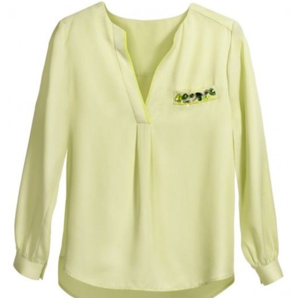 💛Light green portofino top💛