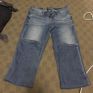Mossimo straight leg mid rise jeans