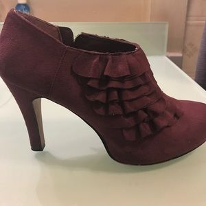 Madden suede booties - size 10