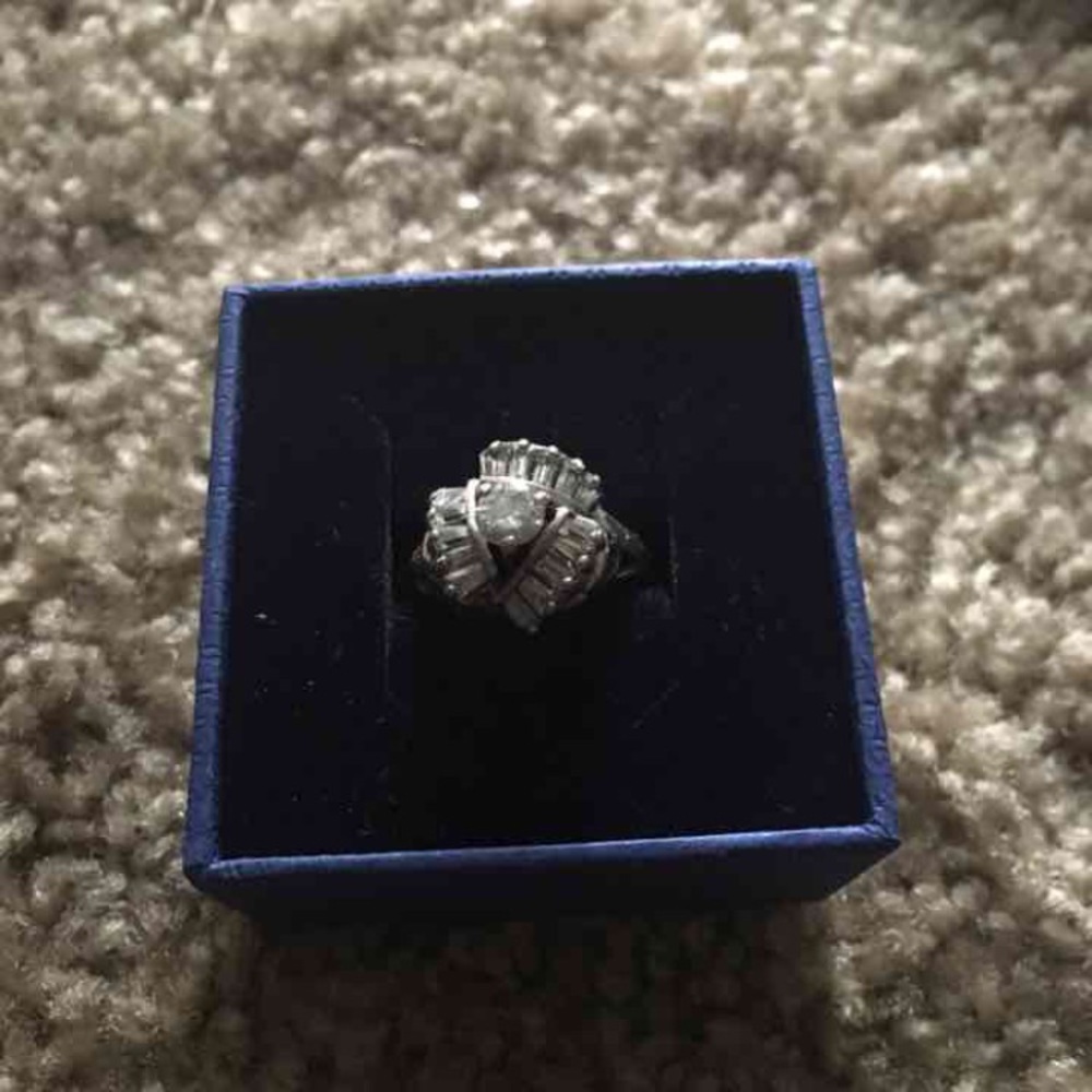 Sterling silver promise ring