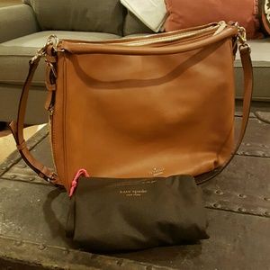 Kate spade cobble hill saddle tan color nwot