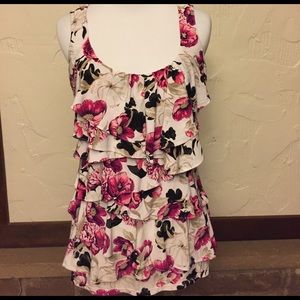 WHBM tank so S floral