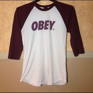 Obey Baseball Tee