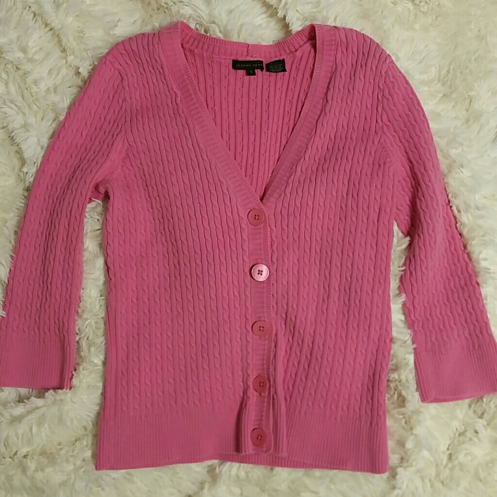 🍭sale🍭Jean Pierre 3/4 sleeve cardigan