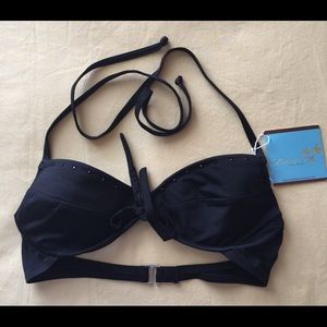 Letarte Maui Hawaii Underwire Bow Halter Top XS