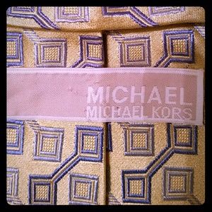 Michael Kors Mens Neck Tie Excellent Like New
