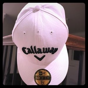 Brand New white Callaway golf cap