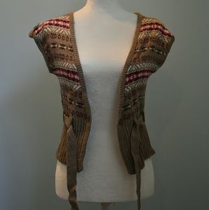 Knit sweater vest
