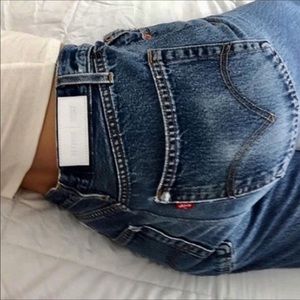 🔥RE/DONE VINTAGE LEVIS HIGH RISE CROP SZ 25 🔥