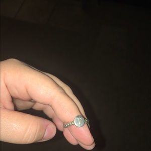 James Avery ring and charm