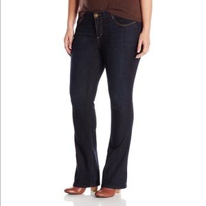 Democracy Ab Solution Itty Bitty Boot Cut Jeans