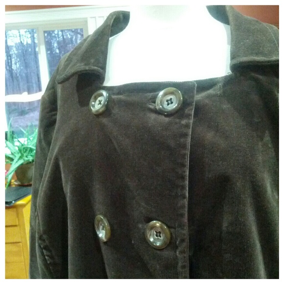 Old Navy brown velvety jacket - Picture 2 of 6