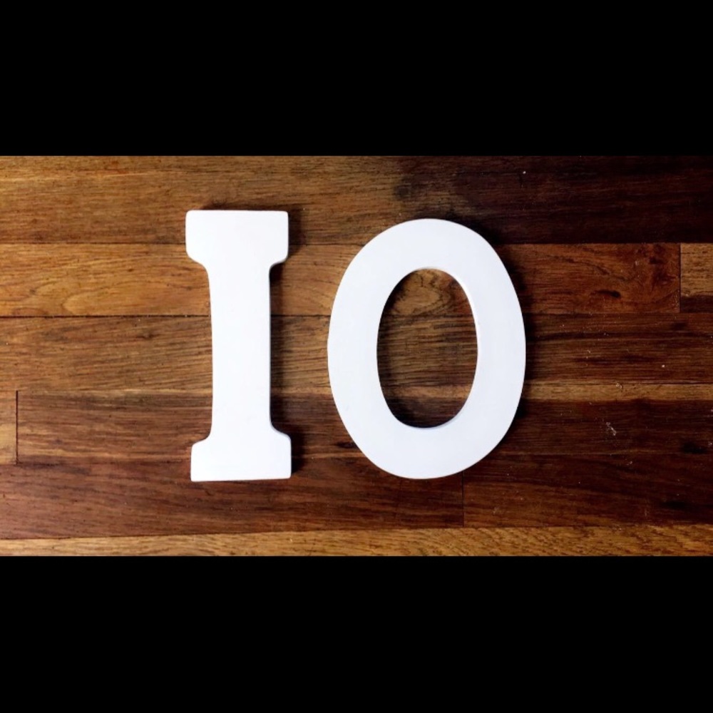 I & O Decor Letters