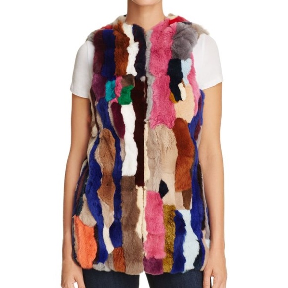 J.military by Jocelyn fur lined hooded vest - Picture 4 of 14