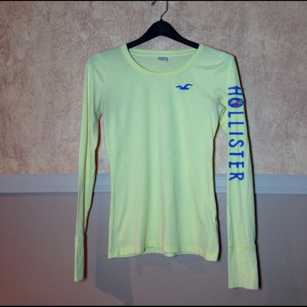 Hollister Long Sleeve ⚓️💛💙