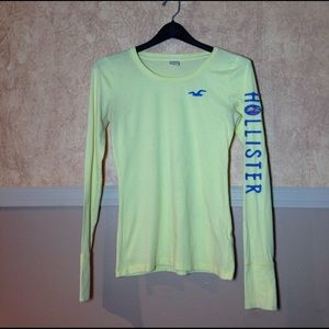 Hollister Long Sleeve ⚓️💛💙