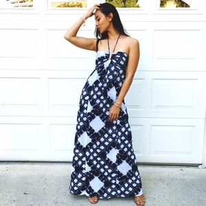 BCBG • Blue Crush Maxi Dress 💠
