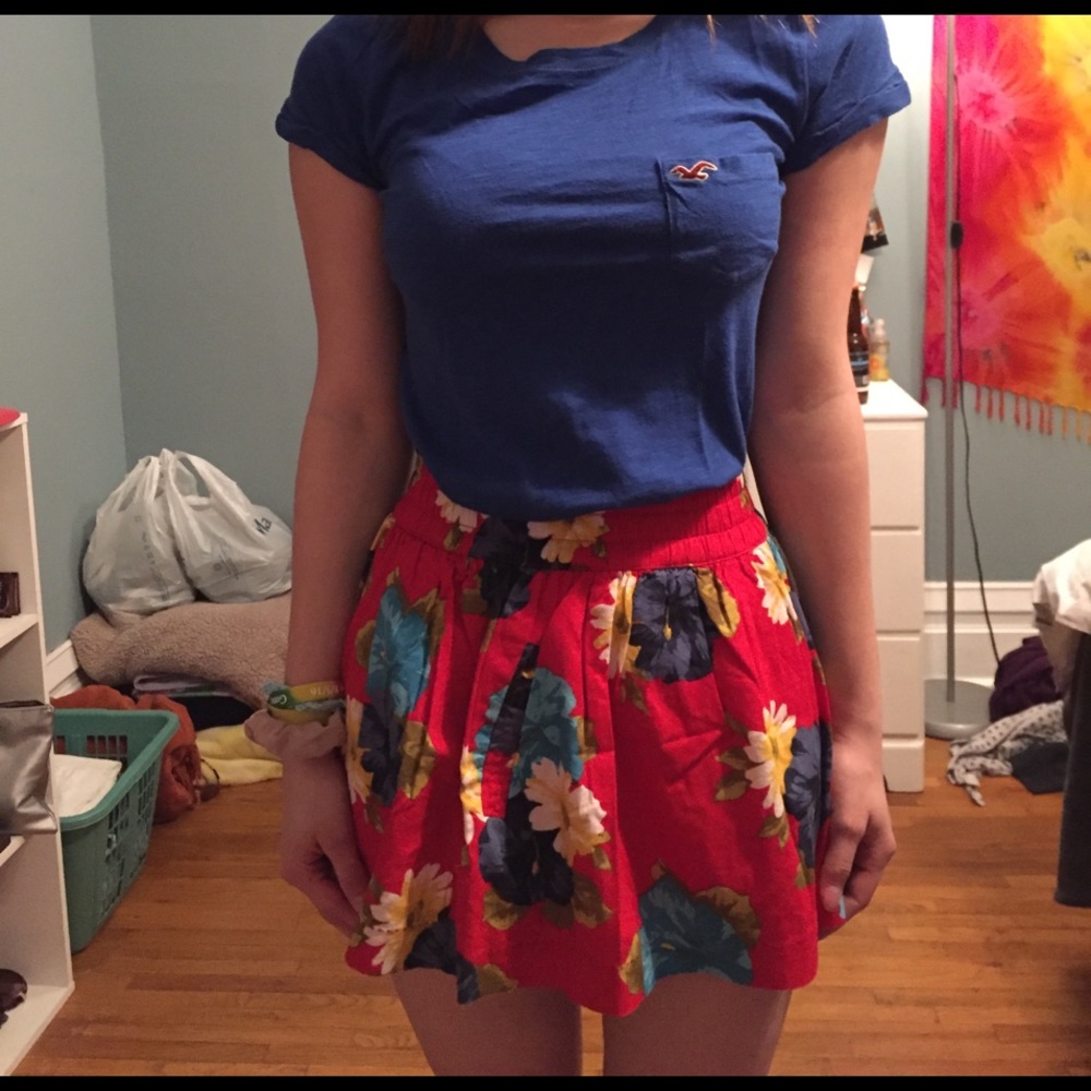 Hollister skirt and tank