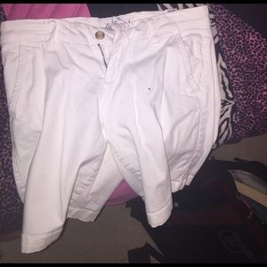White Bermuda shorts