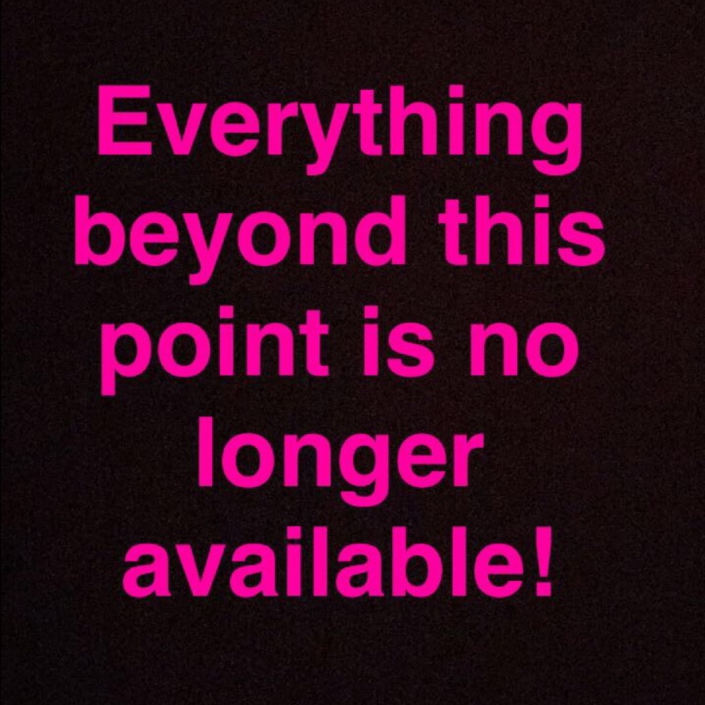 No longer available😬