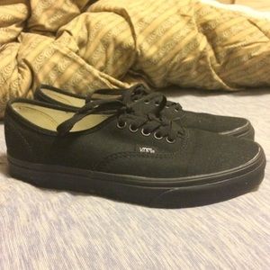 Black Vans